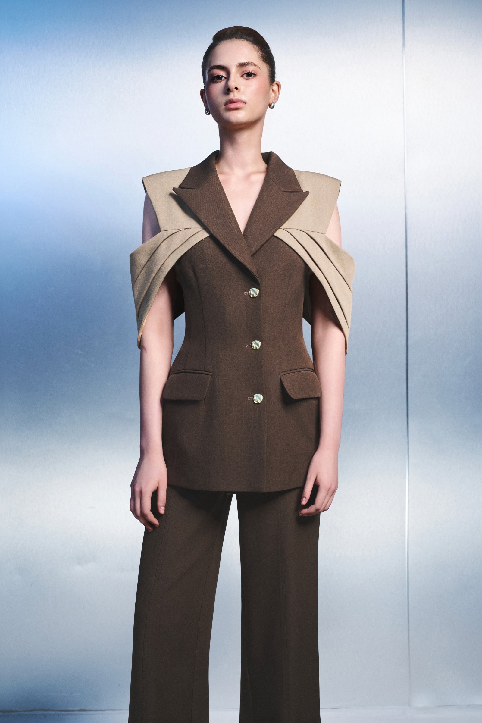 Echo Draped Blazer - MEAN BLVD