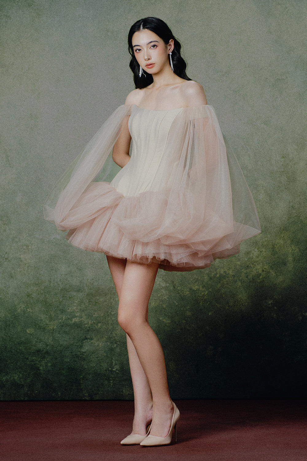 Éclat Draped Mini Dress - MEAN BLVD