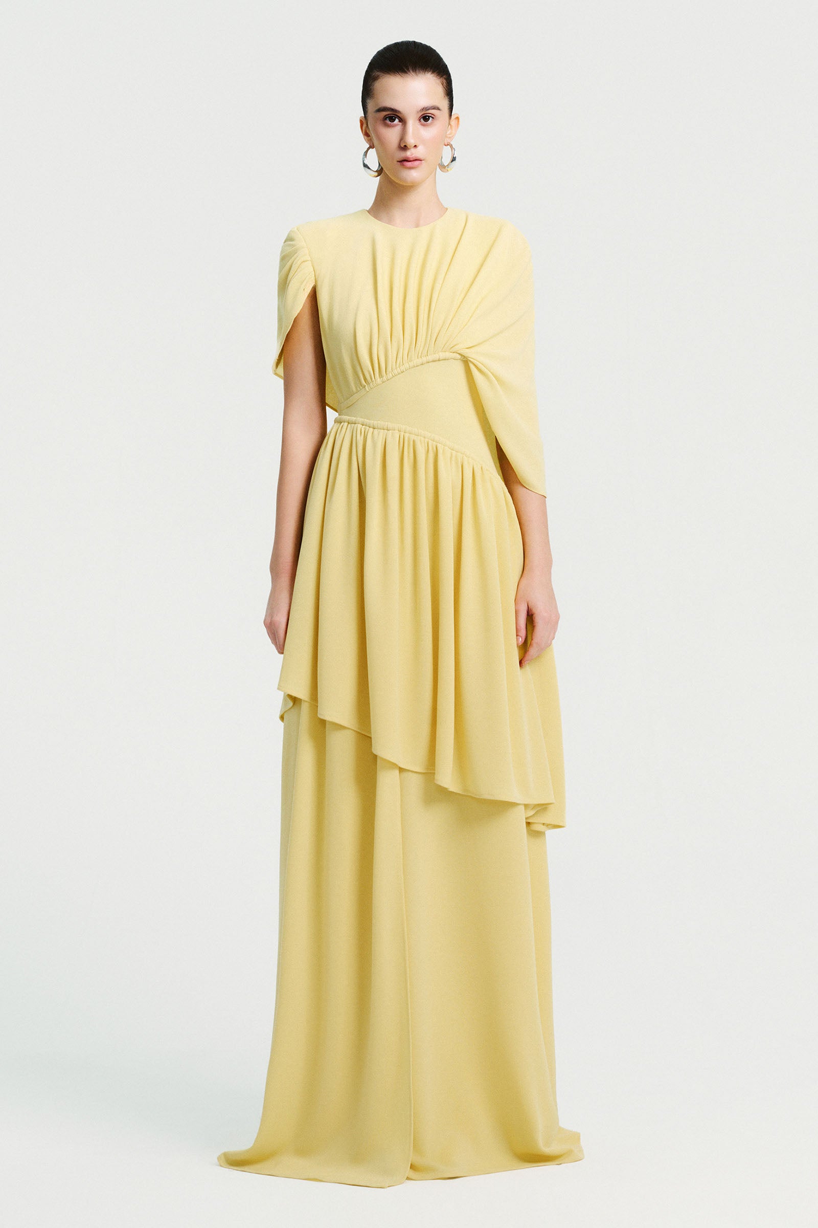 Eden Asymmetric Maxi Dress - MEAN BLVD