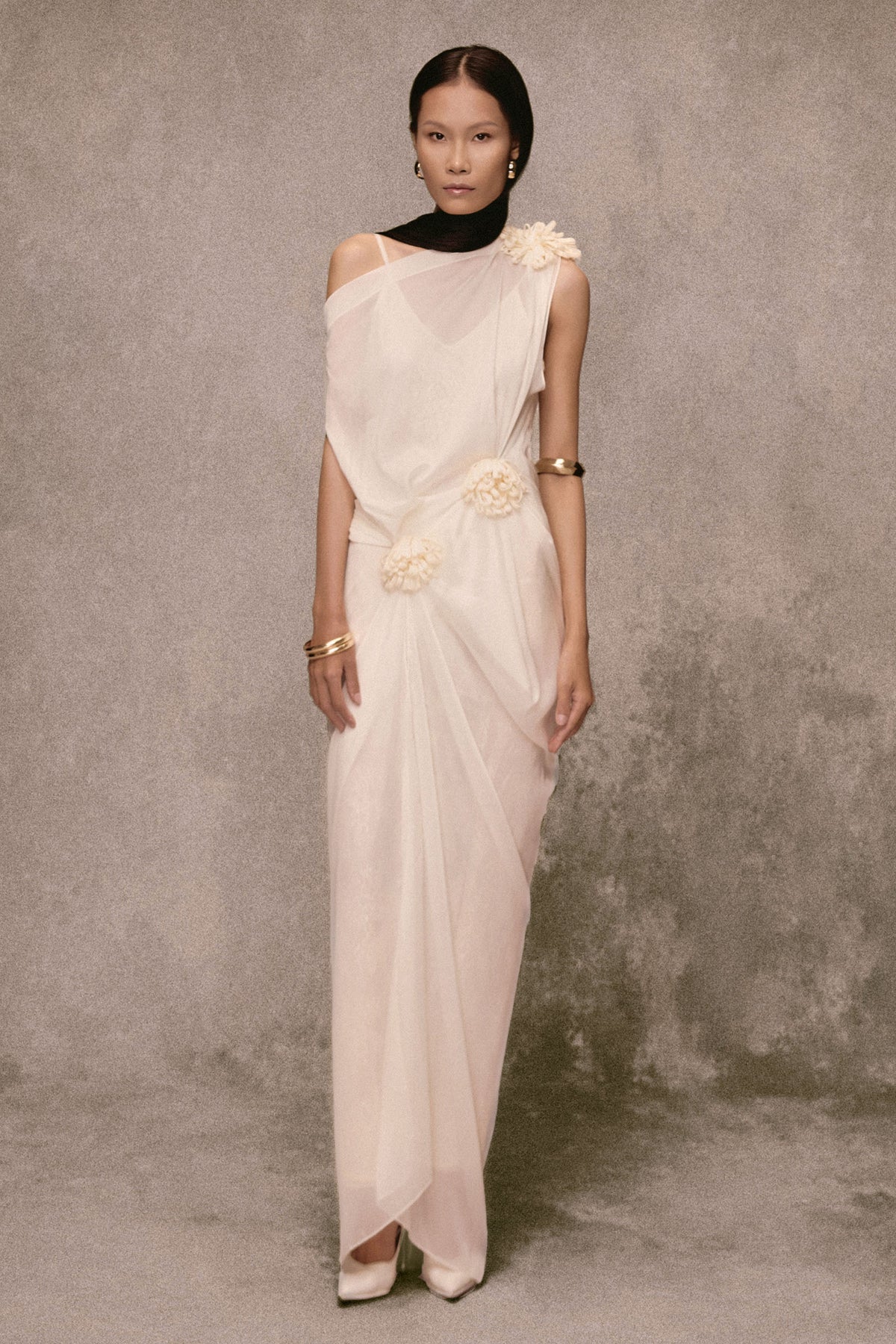 Eden Asymmetric Maxi Dress - MEAN BLVD