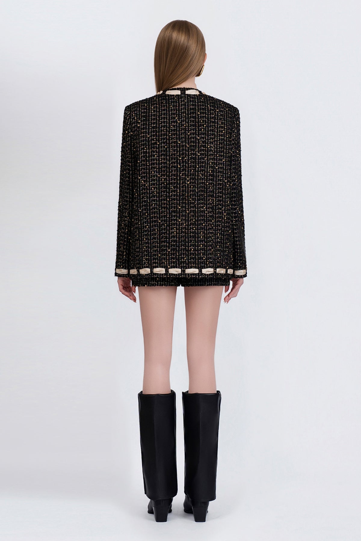 Édith Round Neck Jacket