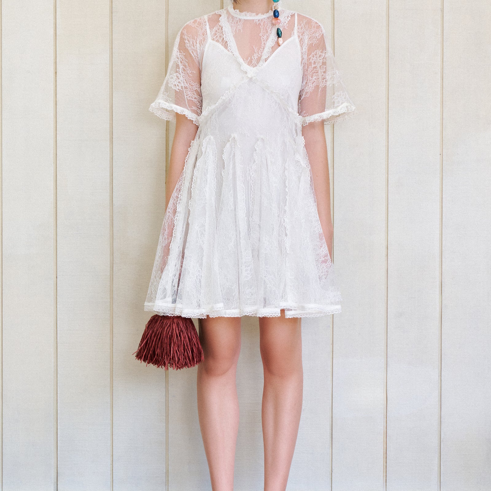 Eirlys Applique Mini Dress - MEAN BLVD