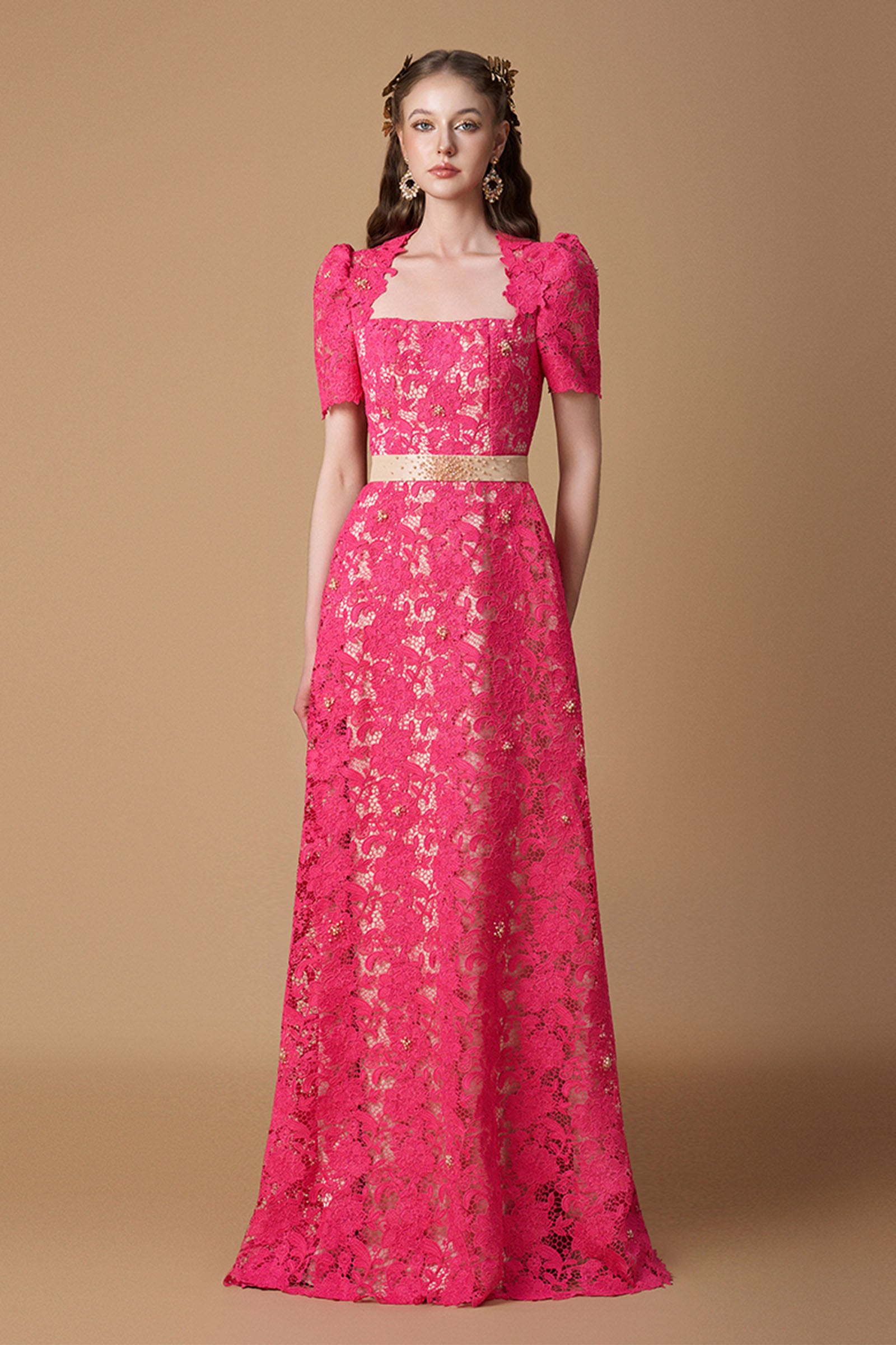 Eirlys Puff Sleeve Maxi Dress - MEAN BLVD