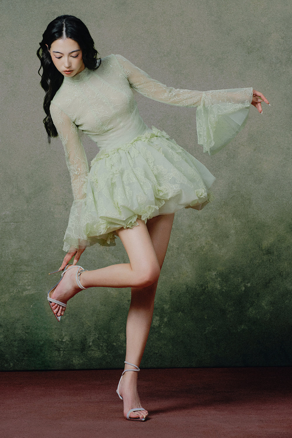 Élance Bell Sleeve Mini Dress - MEAN BLVD