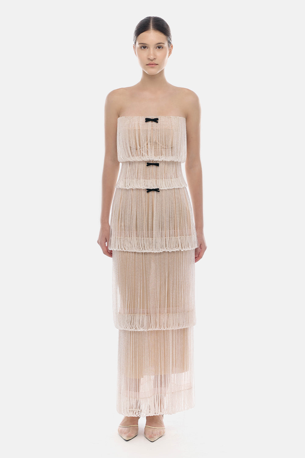Elara Fringe Maxi Dress - MEAN BLVD