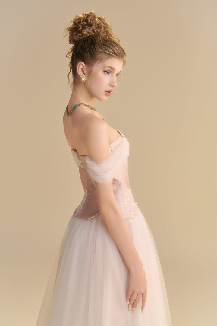 Elarose Off-Shoulder Sequin Midi Dress - MEAN BLVD