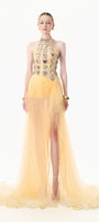 Elia Halter Maxi Dress - MEAN BLVD