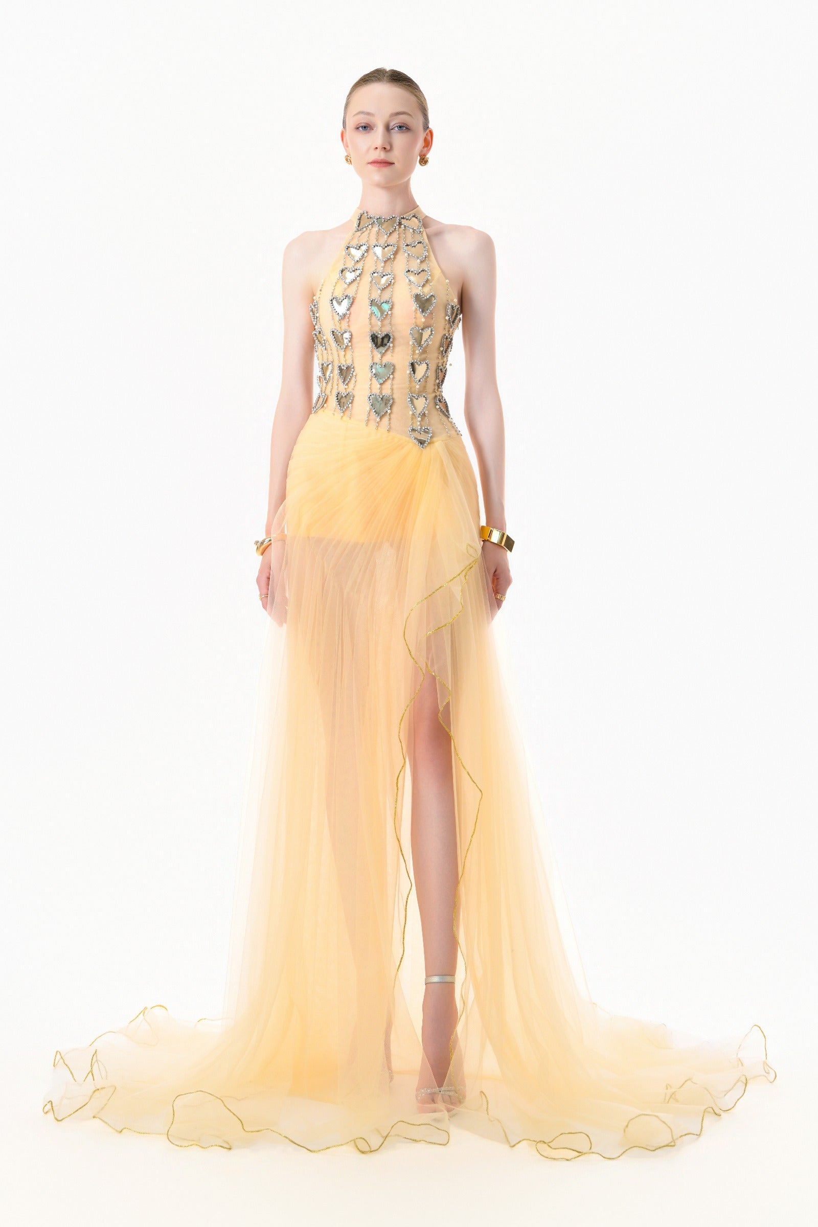 Elia Halter Maxi Dress - MEAN BLVD