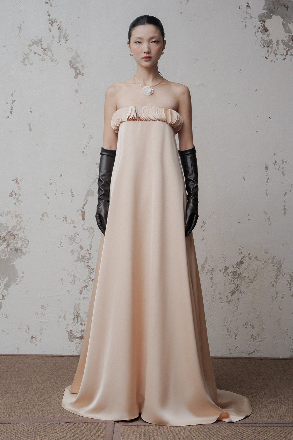 Elin Straight Across Maxi Dress