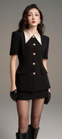 Éline Peplum Blazer - MEAN BLVD