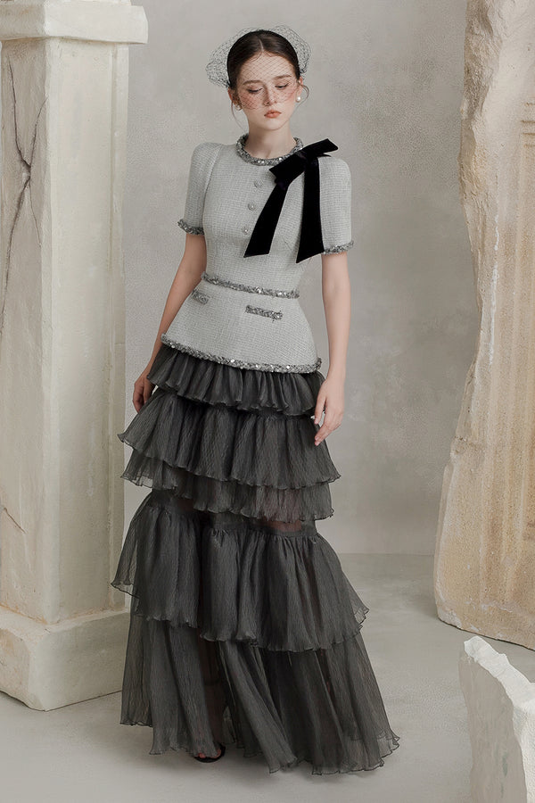 Elise A-line Gathering Skirt - MEAN BLVD