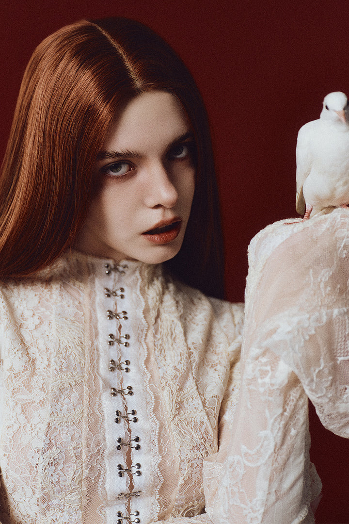 Elizabeth Bell Sleeve Gathering Top - MEAN BLVD