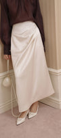 Elle Draped Skirt - MEAN BLVD