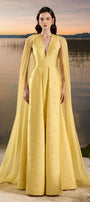 Elodie Cape Sleeve Maxi Dress - MEAN BLVD