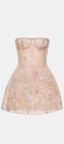 Elowen Embroidery Mini Dress - MEAN BLVD