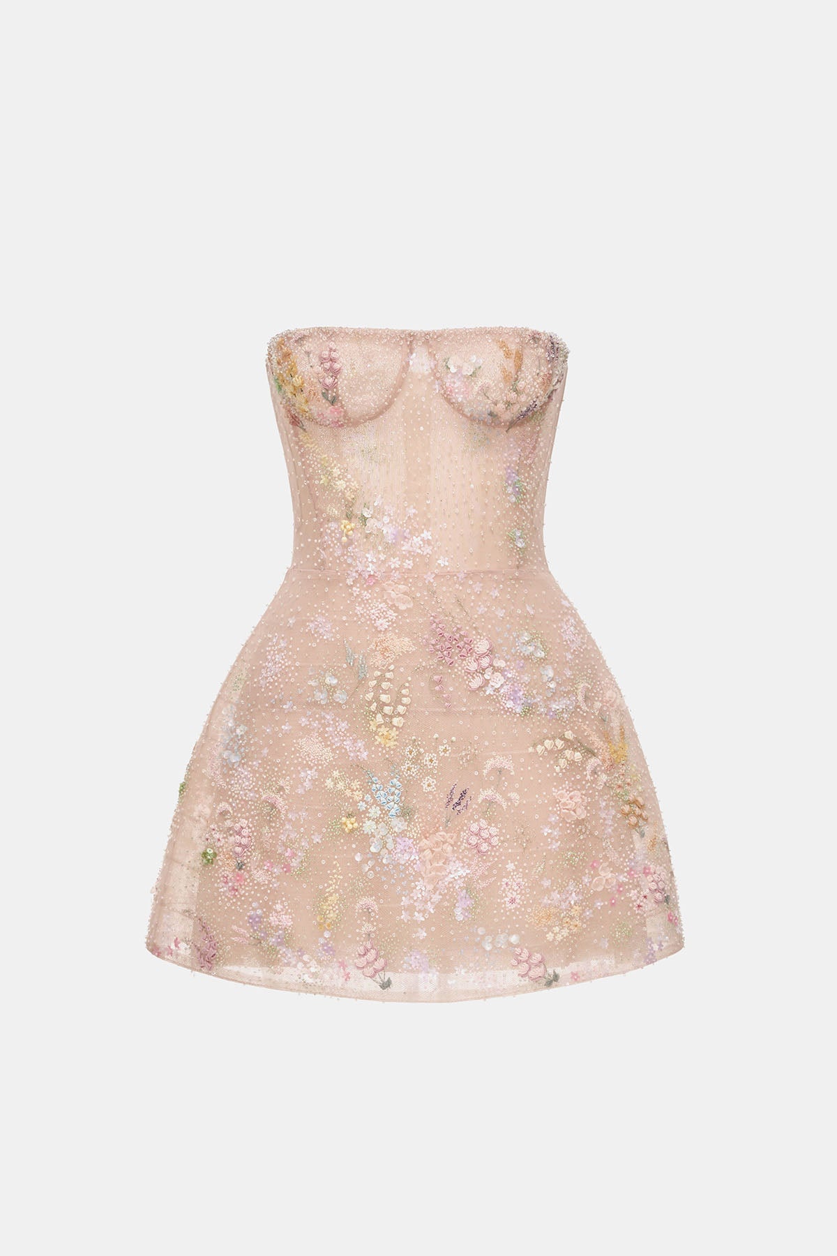 Elowen Embroidery Mini Dress - MEAN BLVD