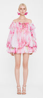 Elowen Ruffle Mini Dress - MEAN BLVD