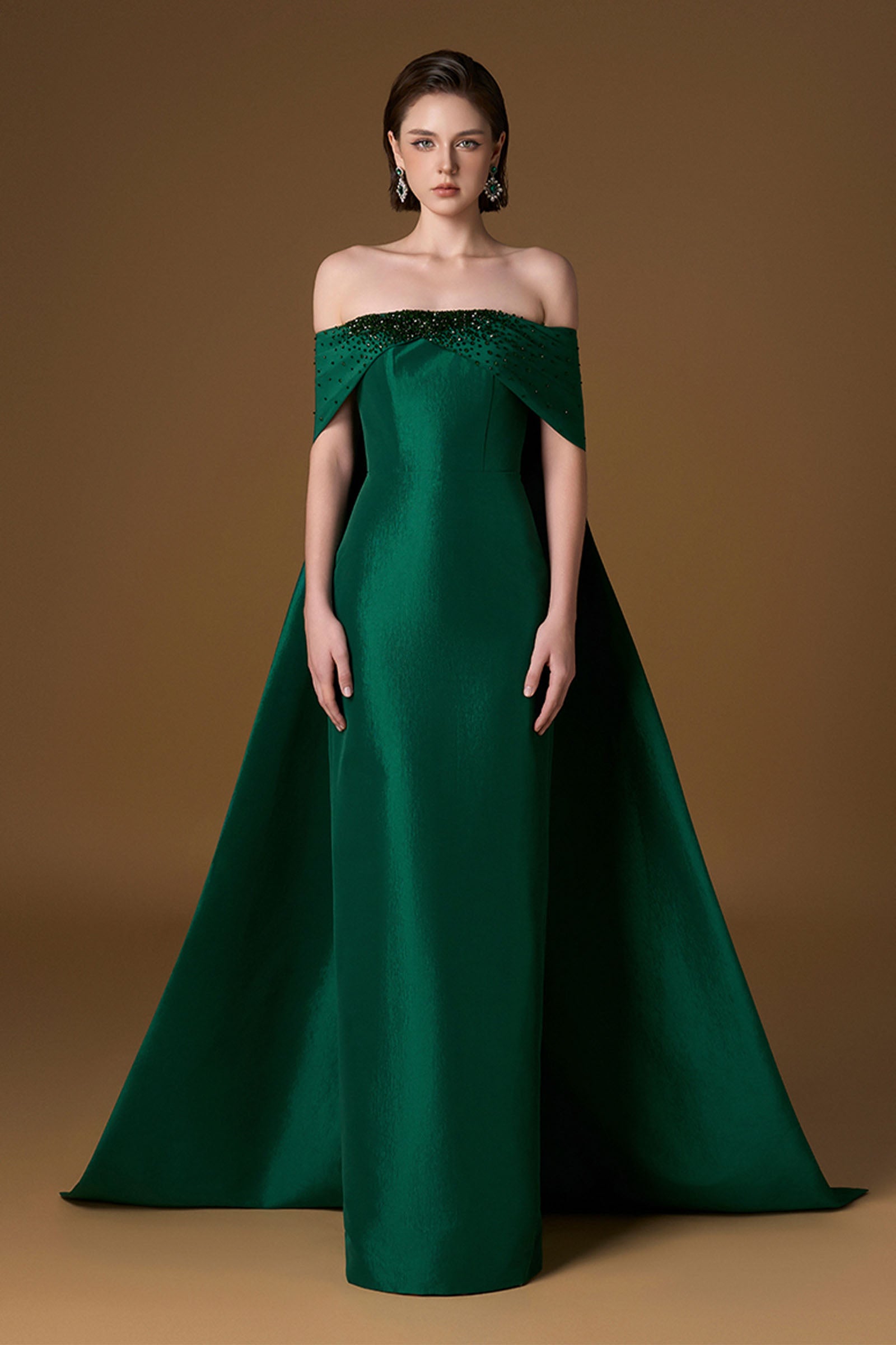 Elune Off-Shoulder Maxi Dress - MEAN BLVD