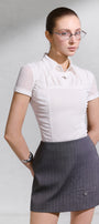 Elyss Ruched Top - MEAN BLVD