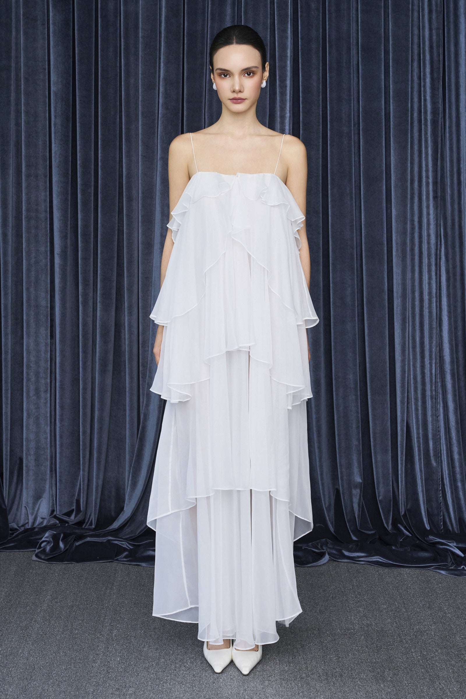 Rosemary Ruffle Maxi Dress
