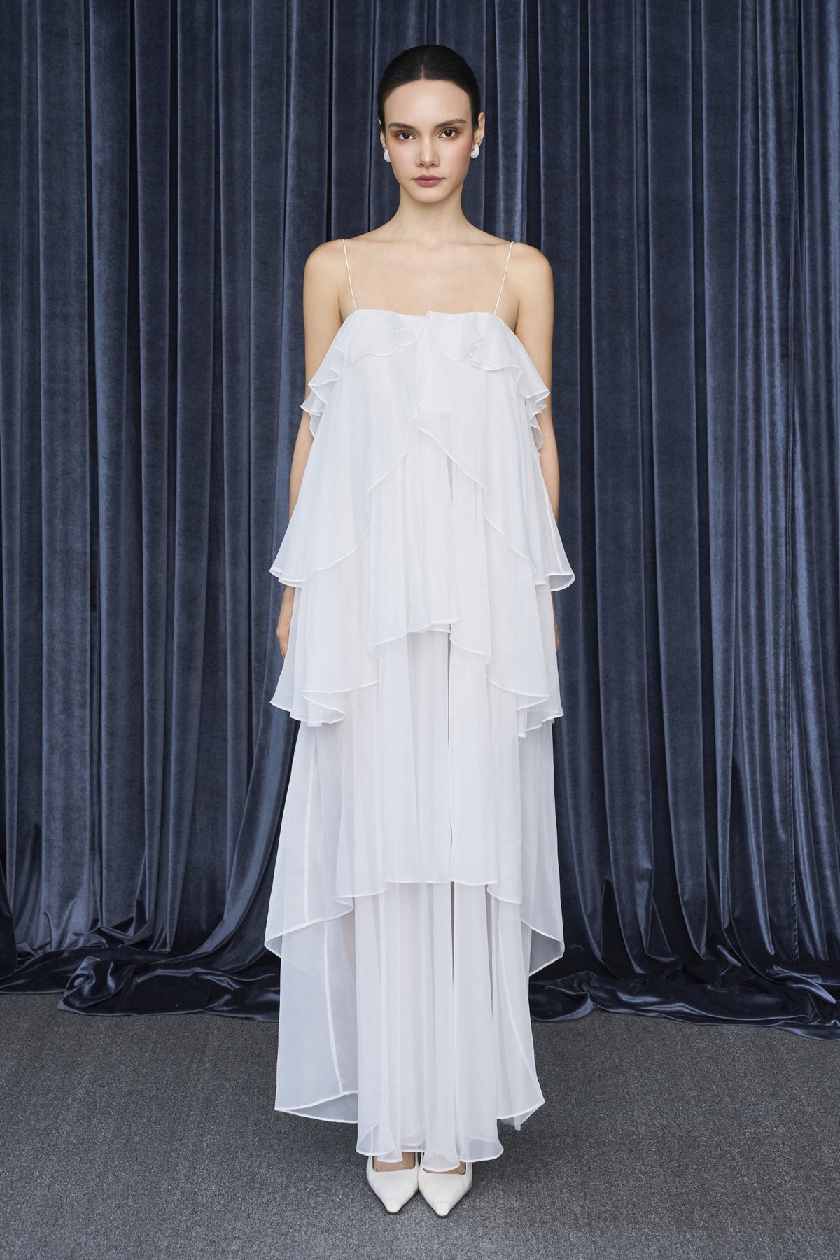 Rosemary Ruffle Maxi Dress
