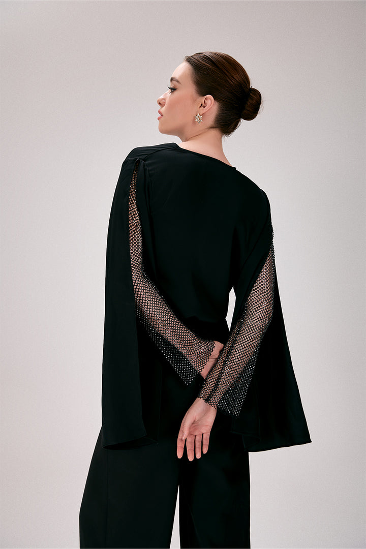 Emma Cowl Bead Top - MEAN BLVD