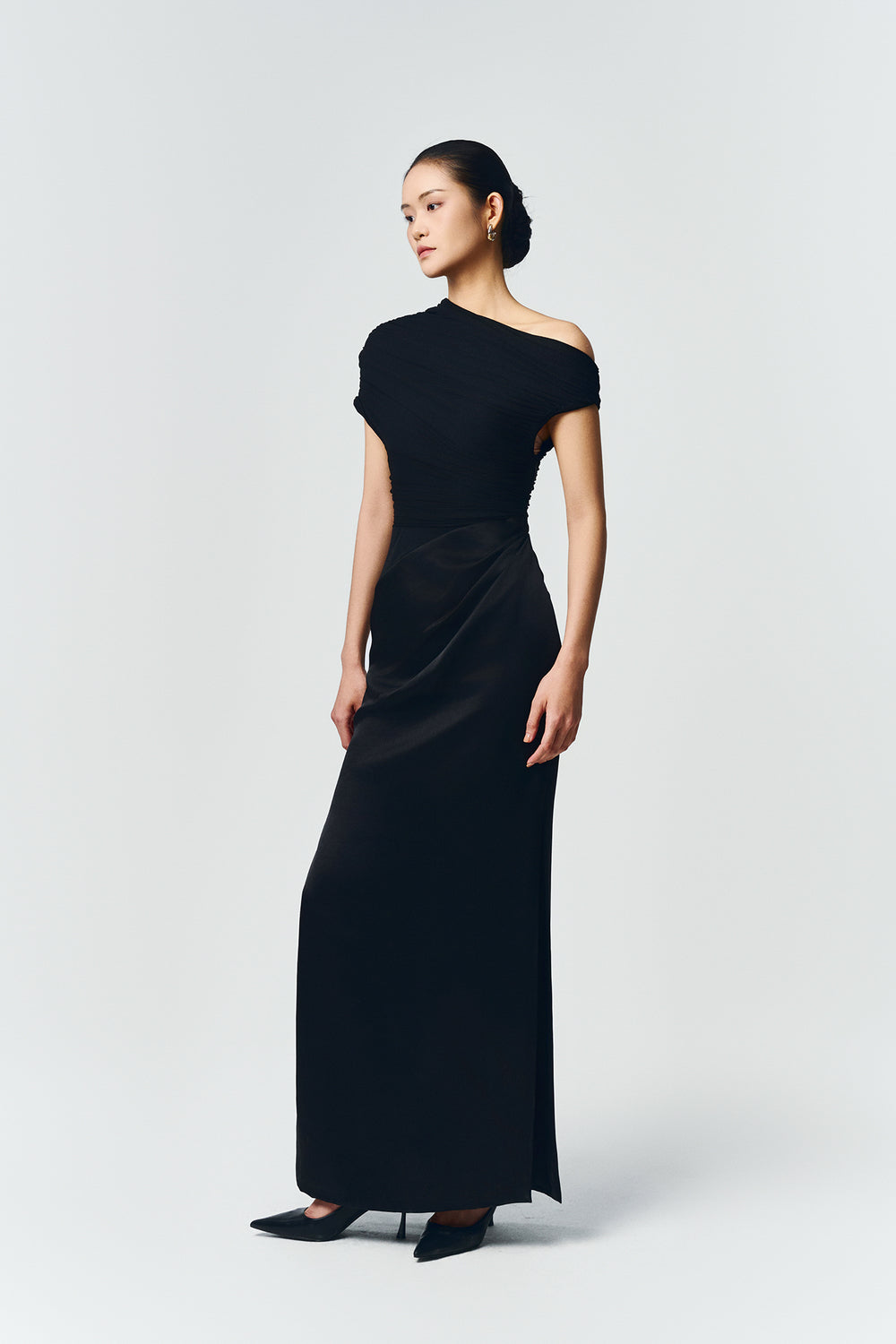 enya maxi dress Cristallini Monaco Velvet Dress