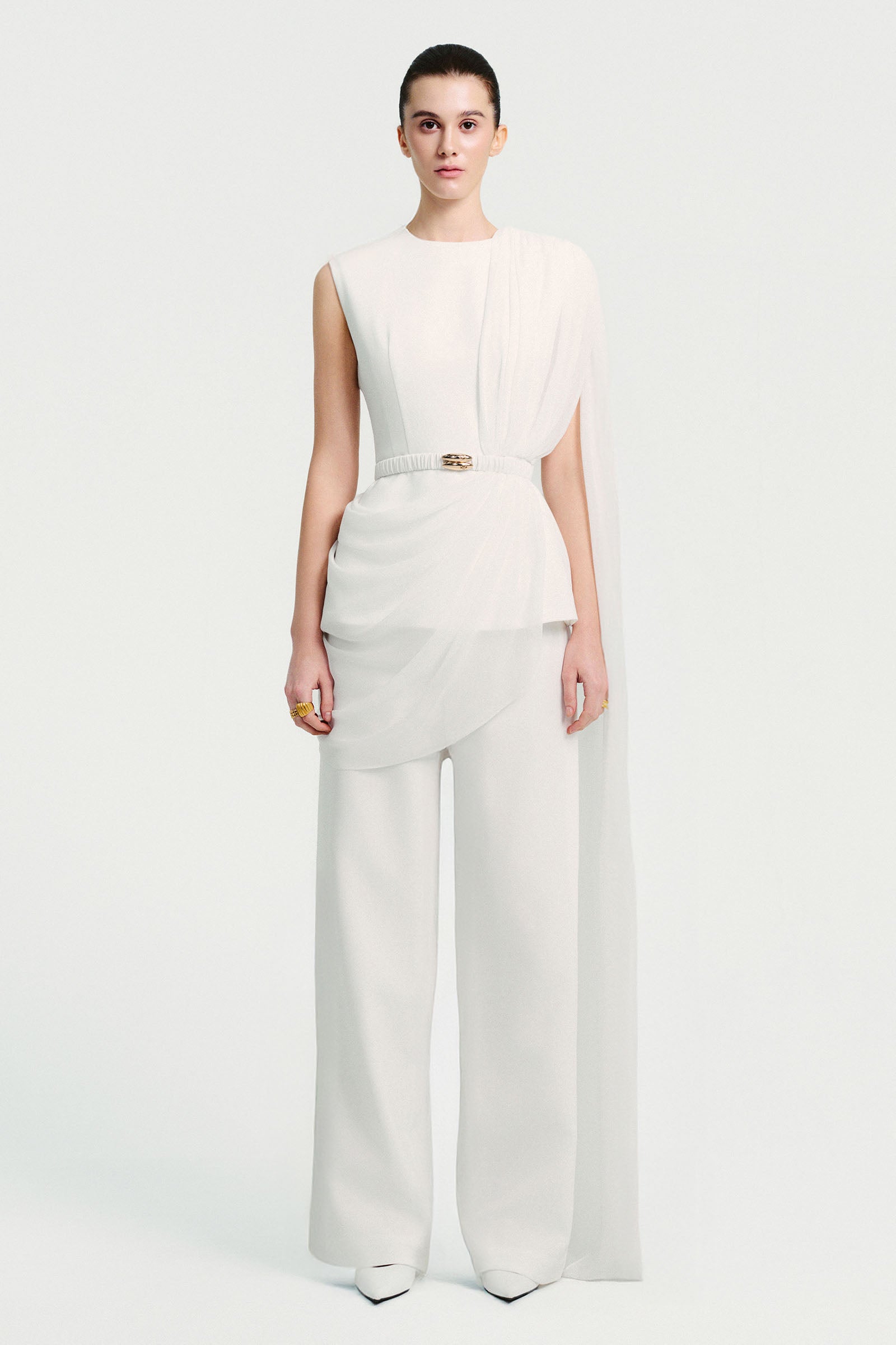 Esen Peplum Top - MEAN BLVD