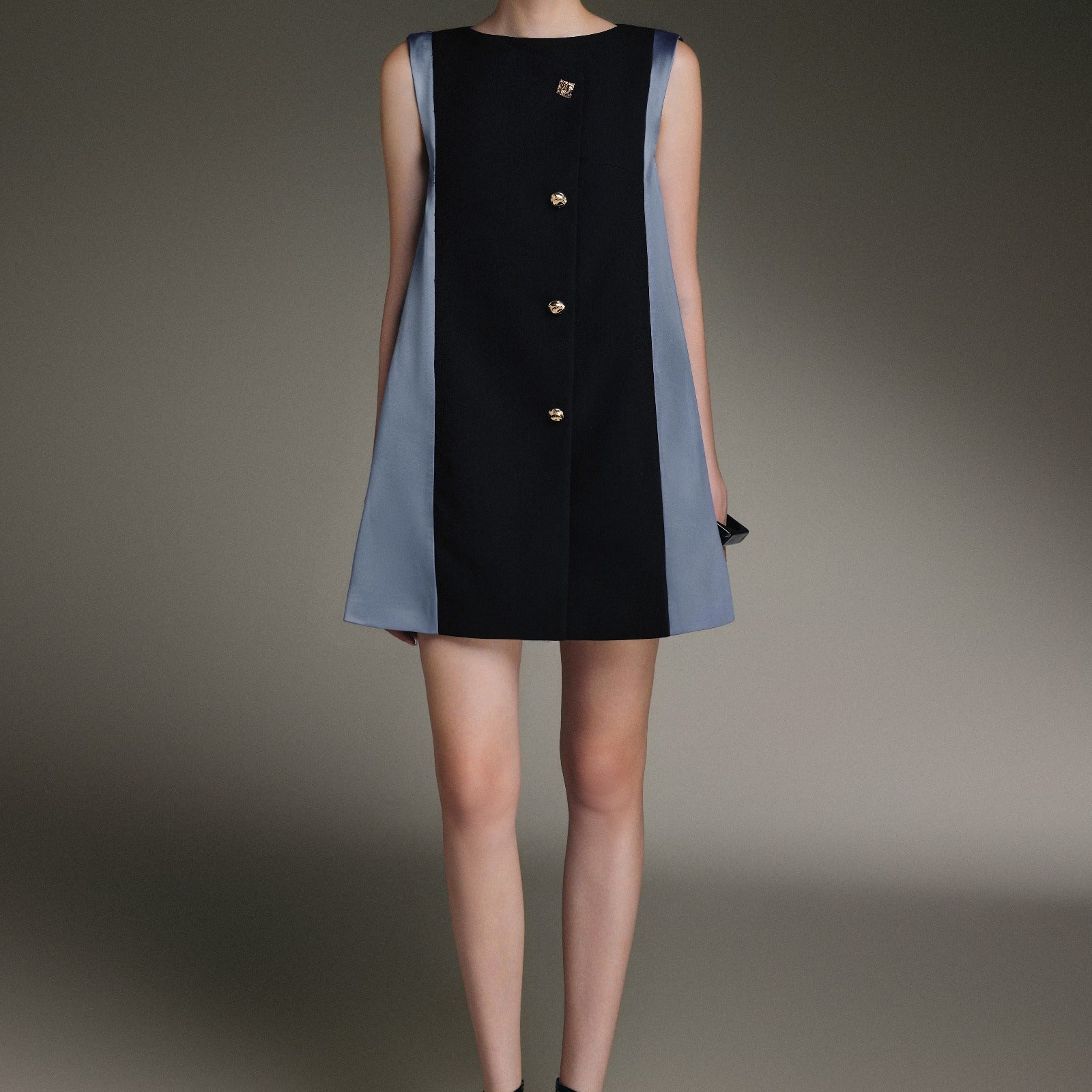 Cora Trapezoid Mini Dress