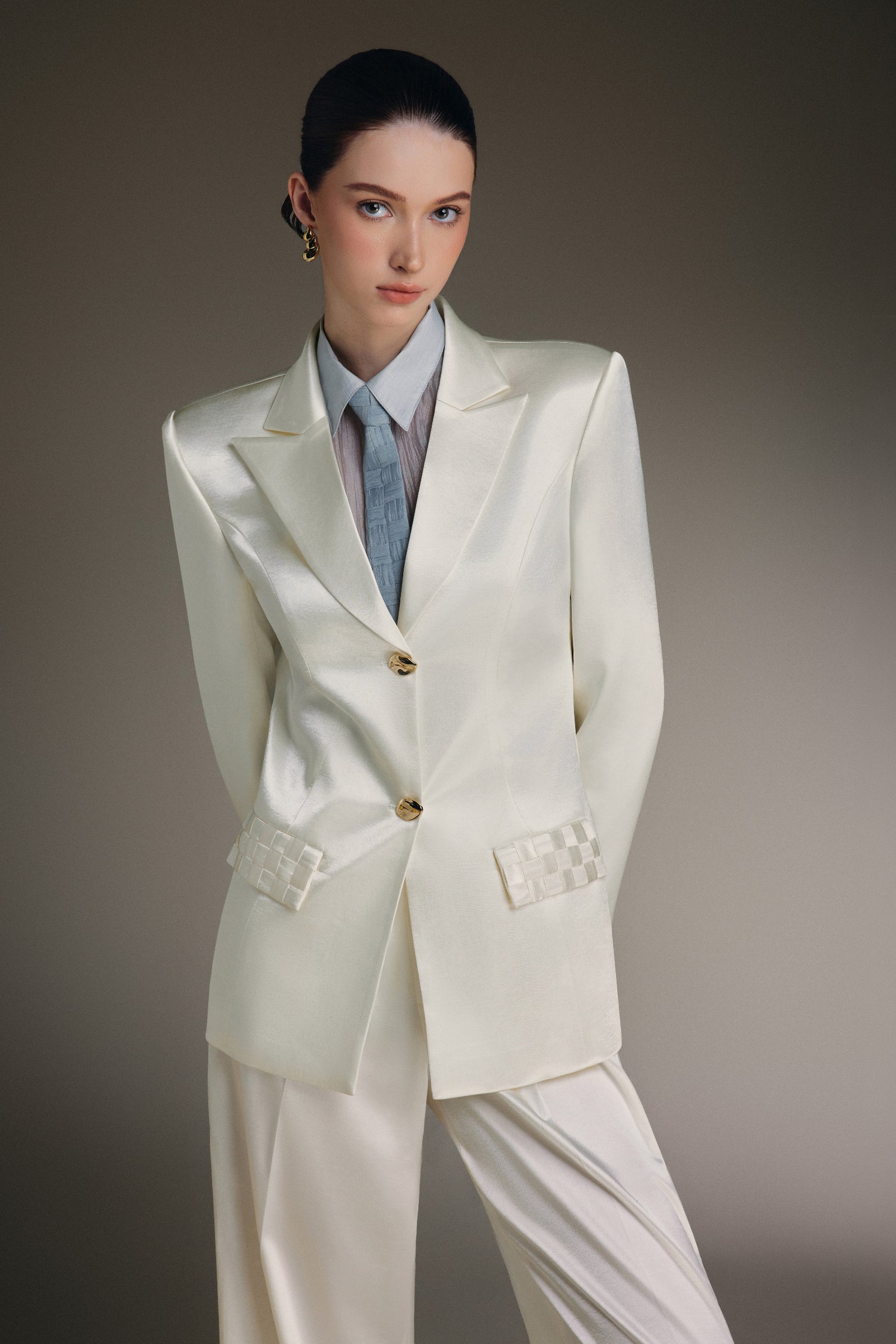 Avelia Notched Lapel Blazer