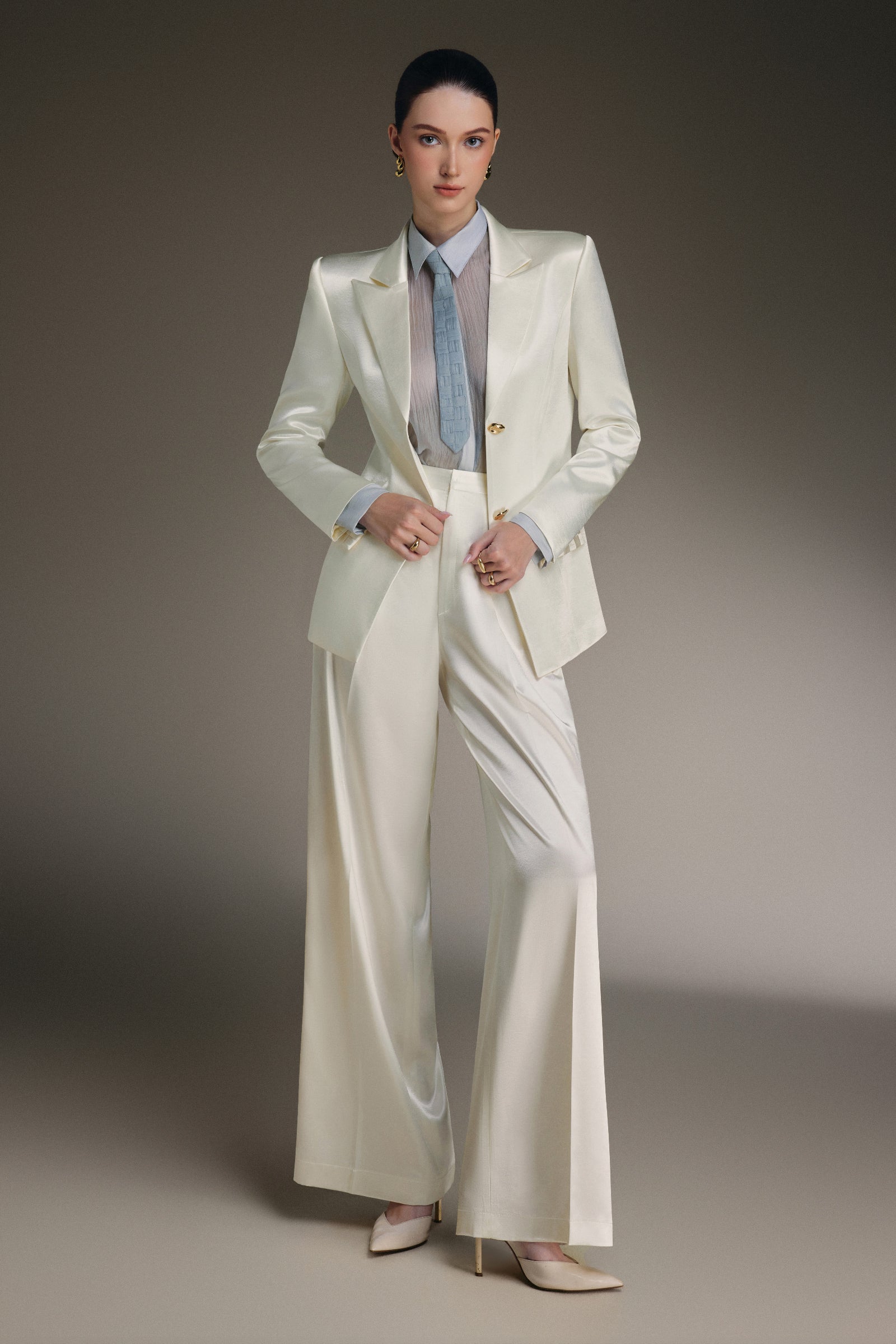 Avelia Notched Lapel Blazer