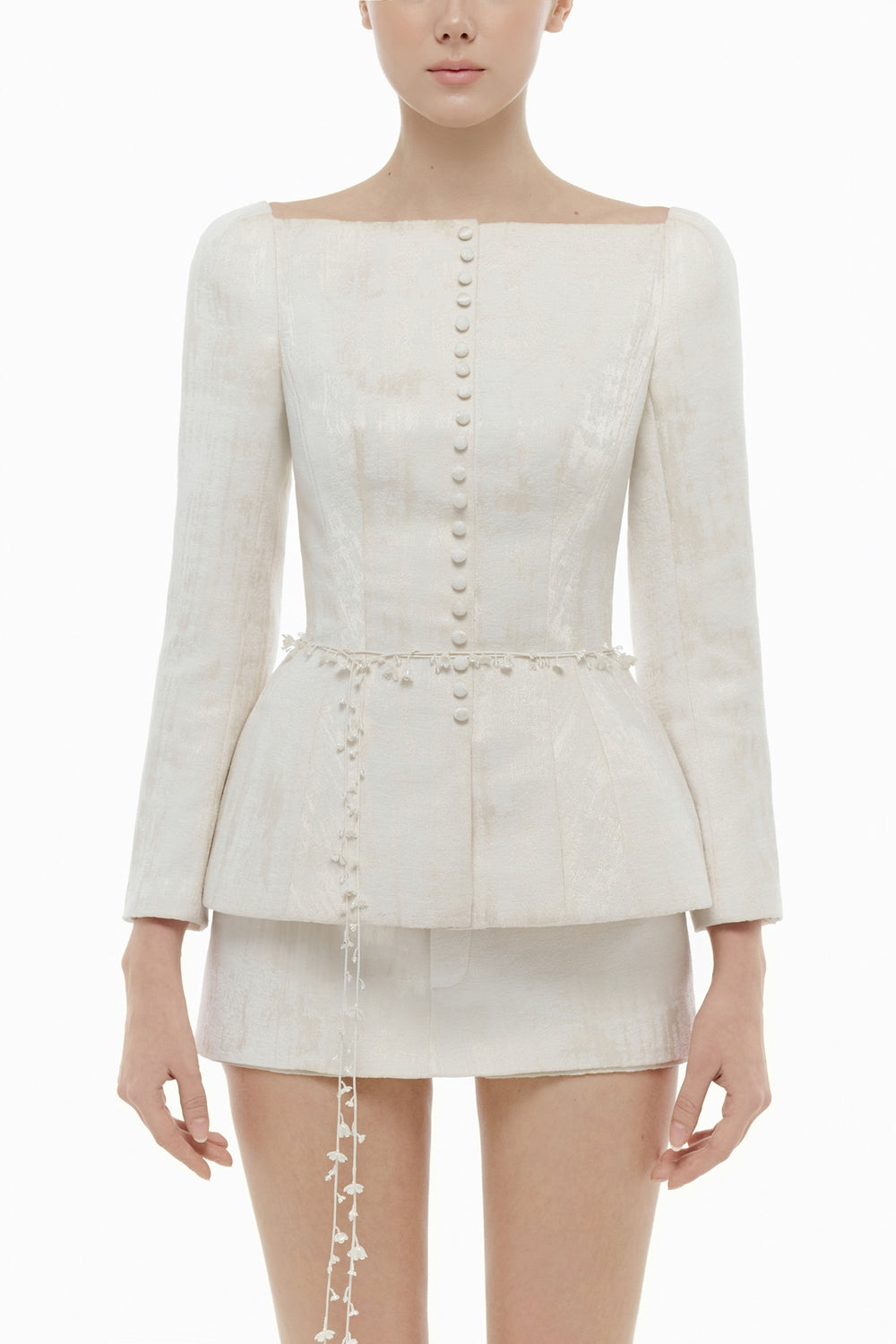 Estelle A-line Polyester Skirt - MEAN BLVD