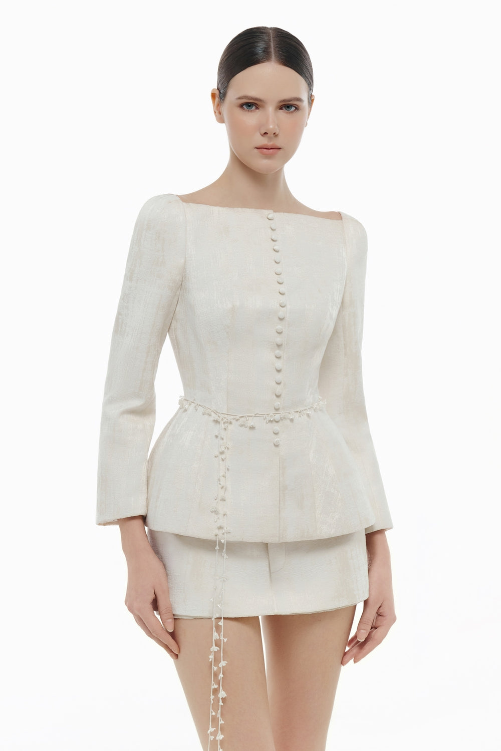 Estelle A-line Polyester Skirt - MEAN BLVD