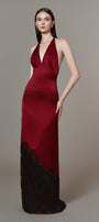 Estelle Halter Maxi Dress - MEAN BLVD