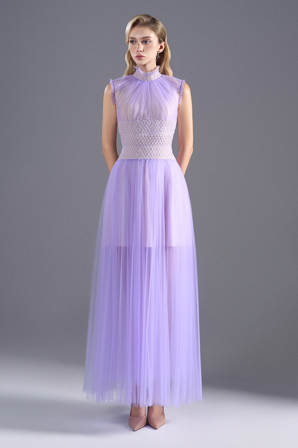 Ethereal Bead Maxi Dress - MEAN BLVD