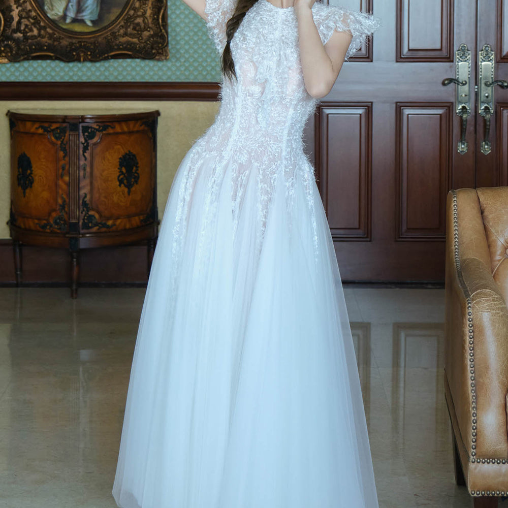 Ethereal Butterfly Sleeve Maxi Dress - MEAN BLVD