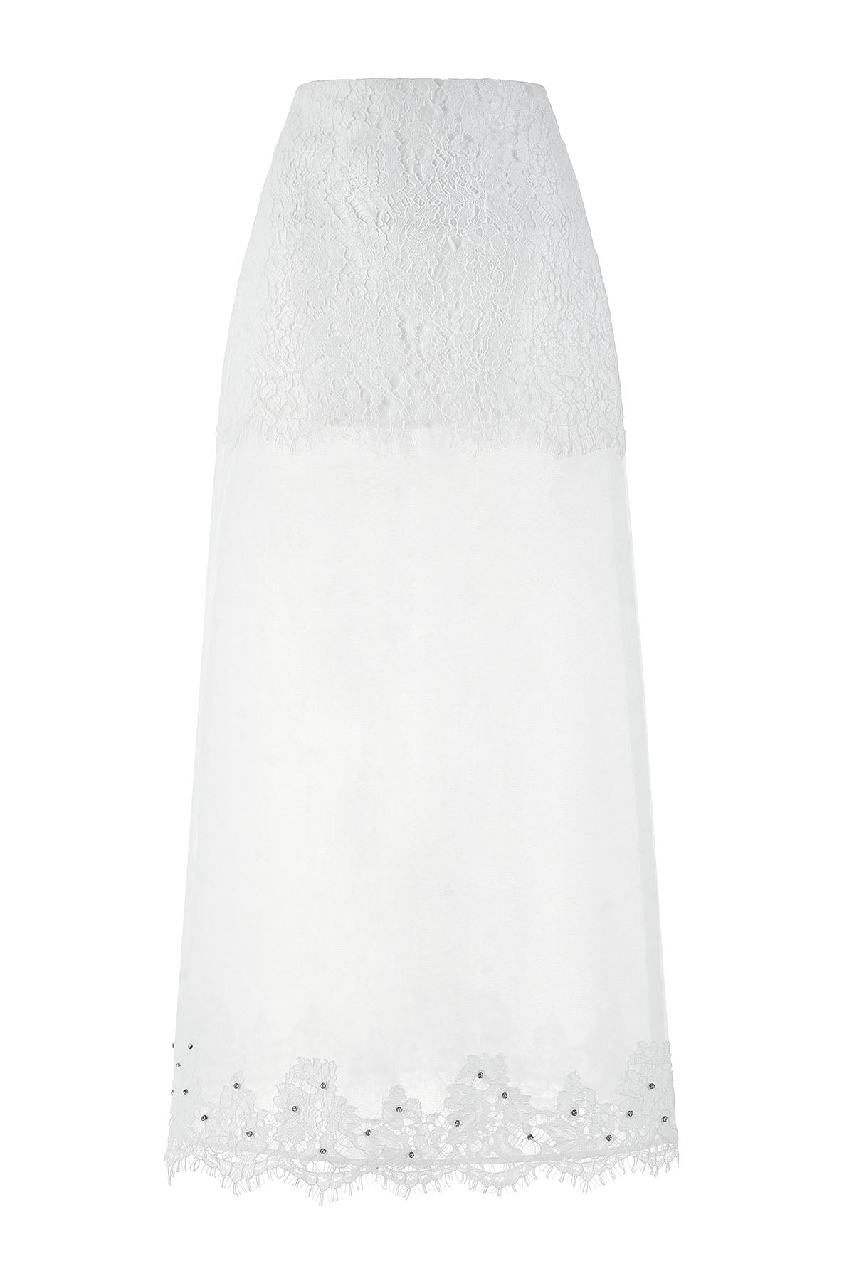 Ethereal Rhinestone Skirt - MEAN BLVD