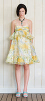 Eunoia Ruffle Mini Dress - MEAN BLVD