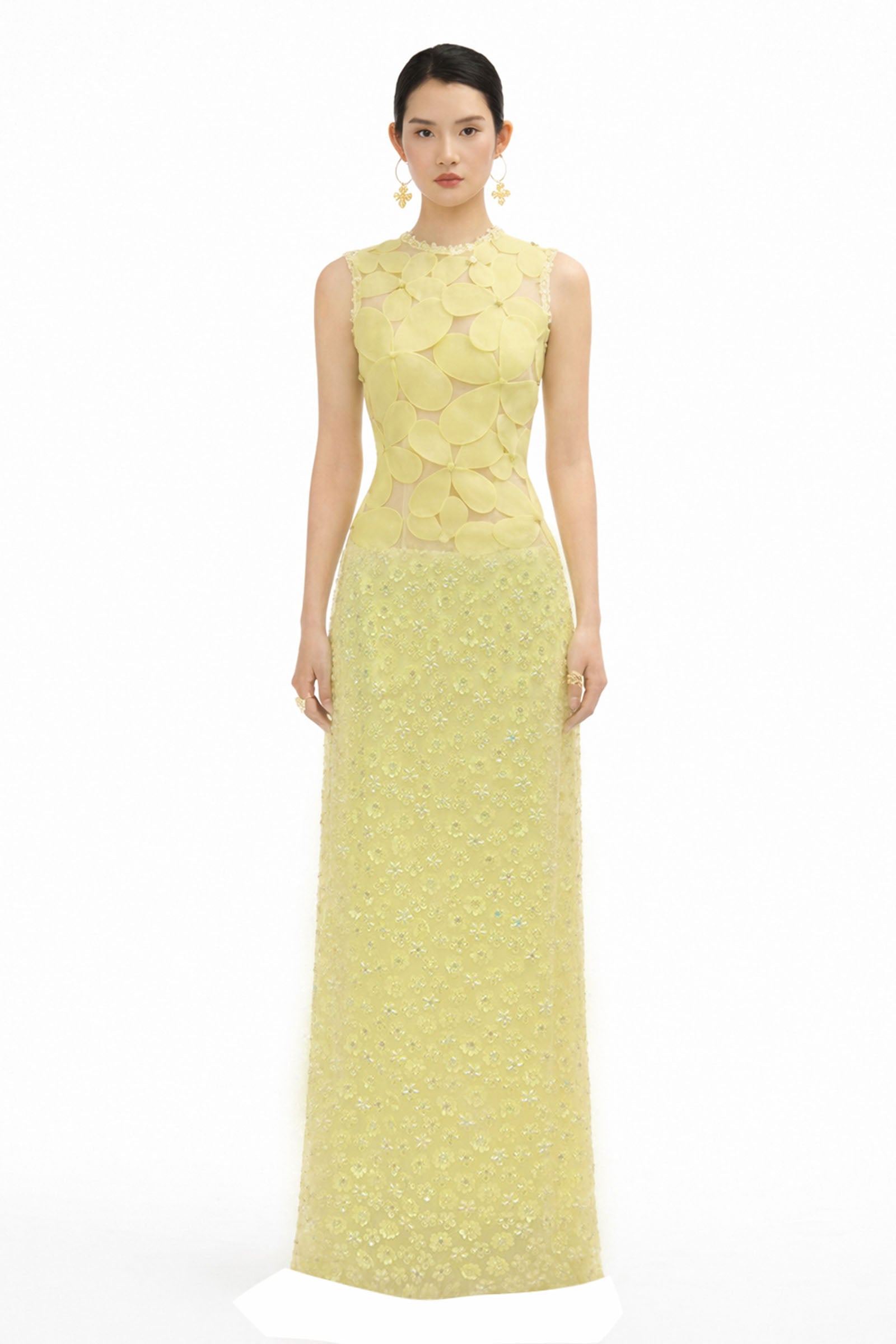 Evangeline Applique Maxi Dress - MEAN BLVD