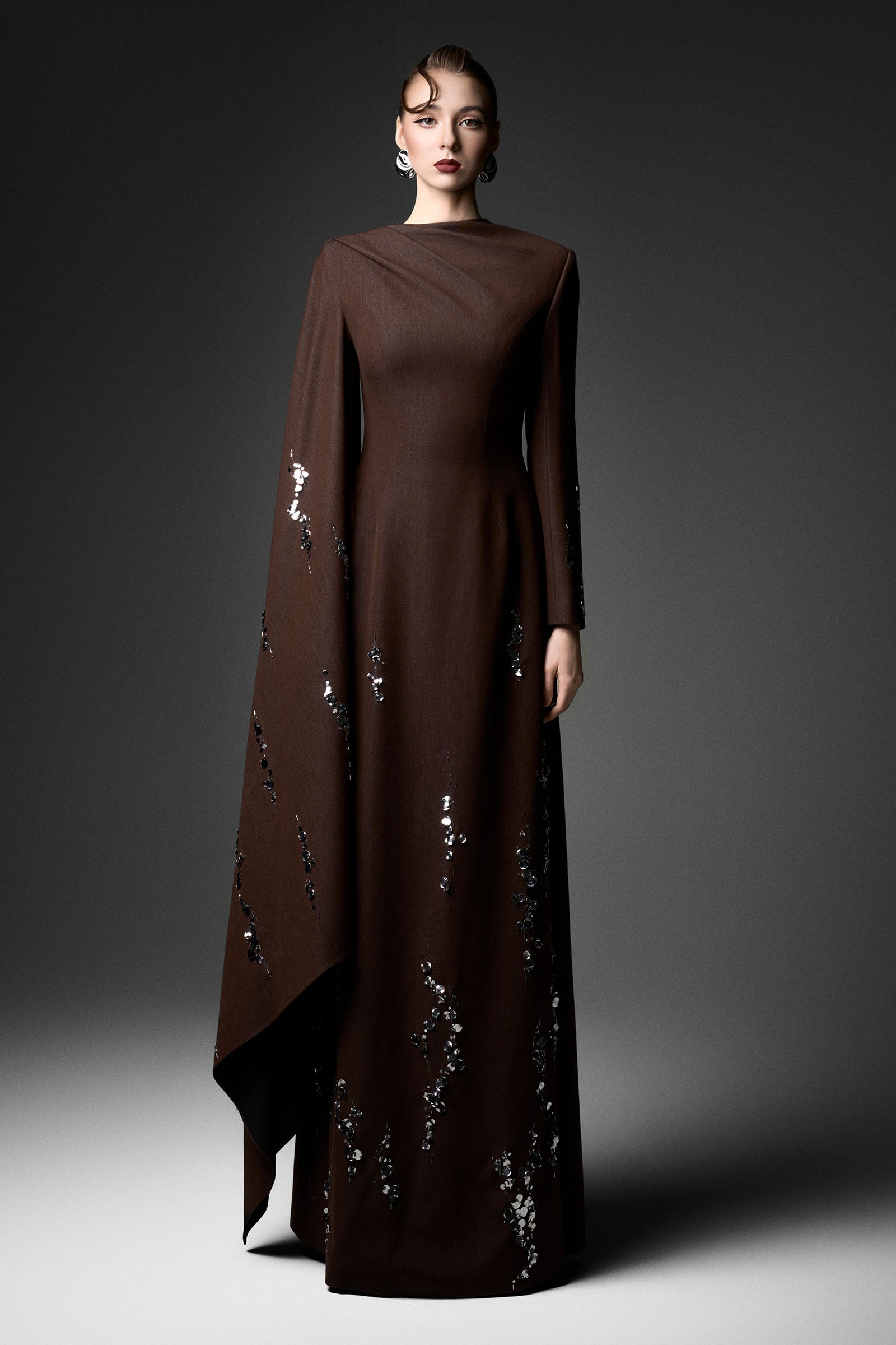 Évanie Sequin Maxi Dress - MEAN BLVD
