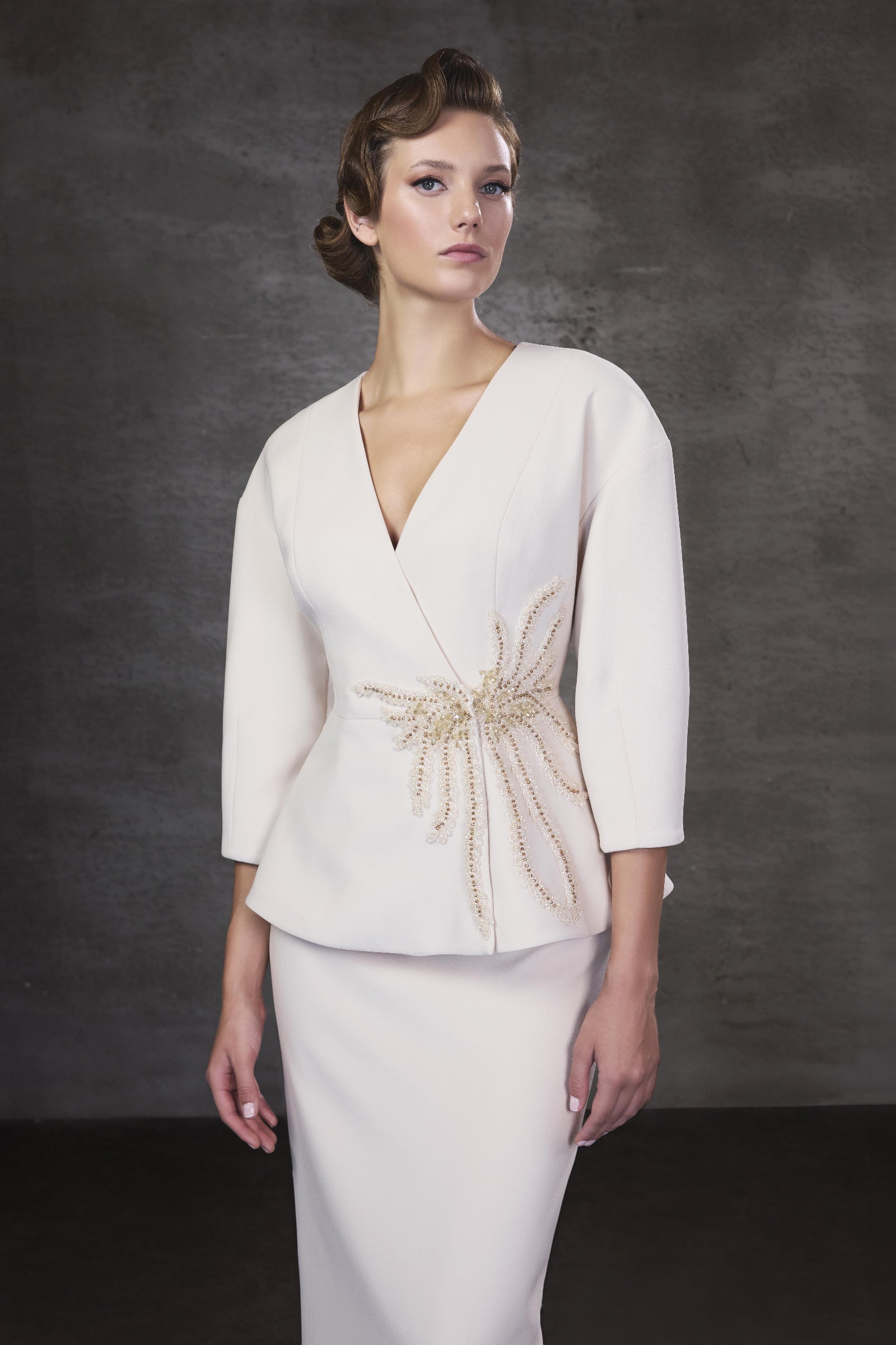 Alouette Peplum Set