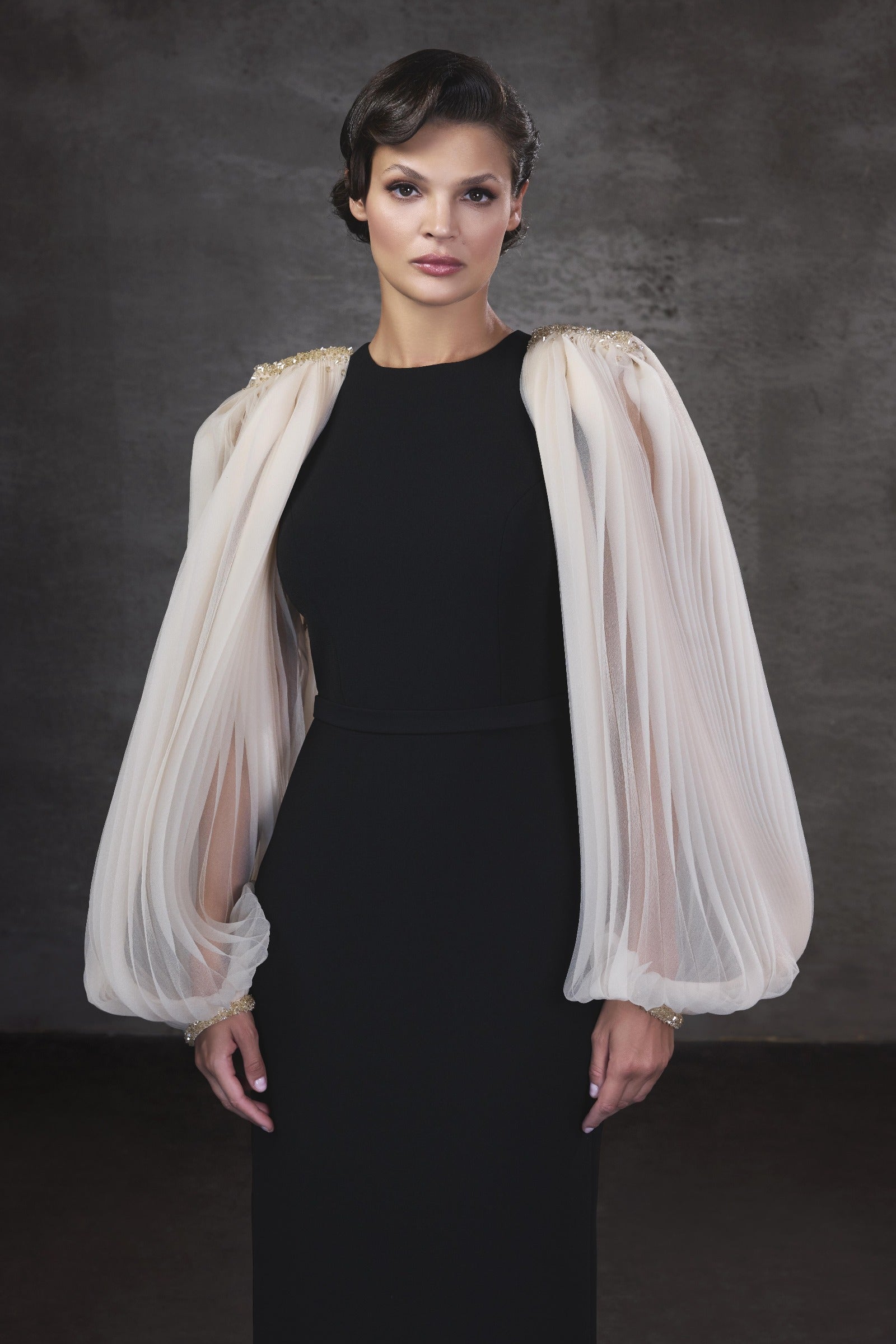 Nerine Bishop Sleeve Maxi Dress