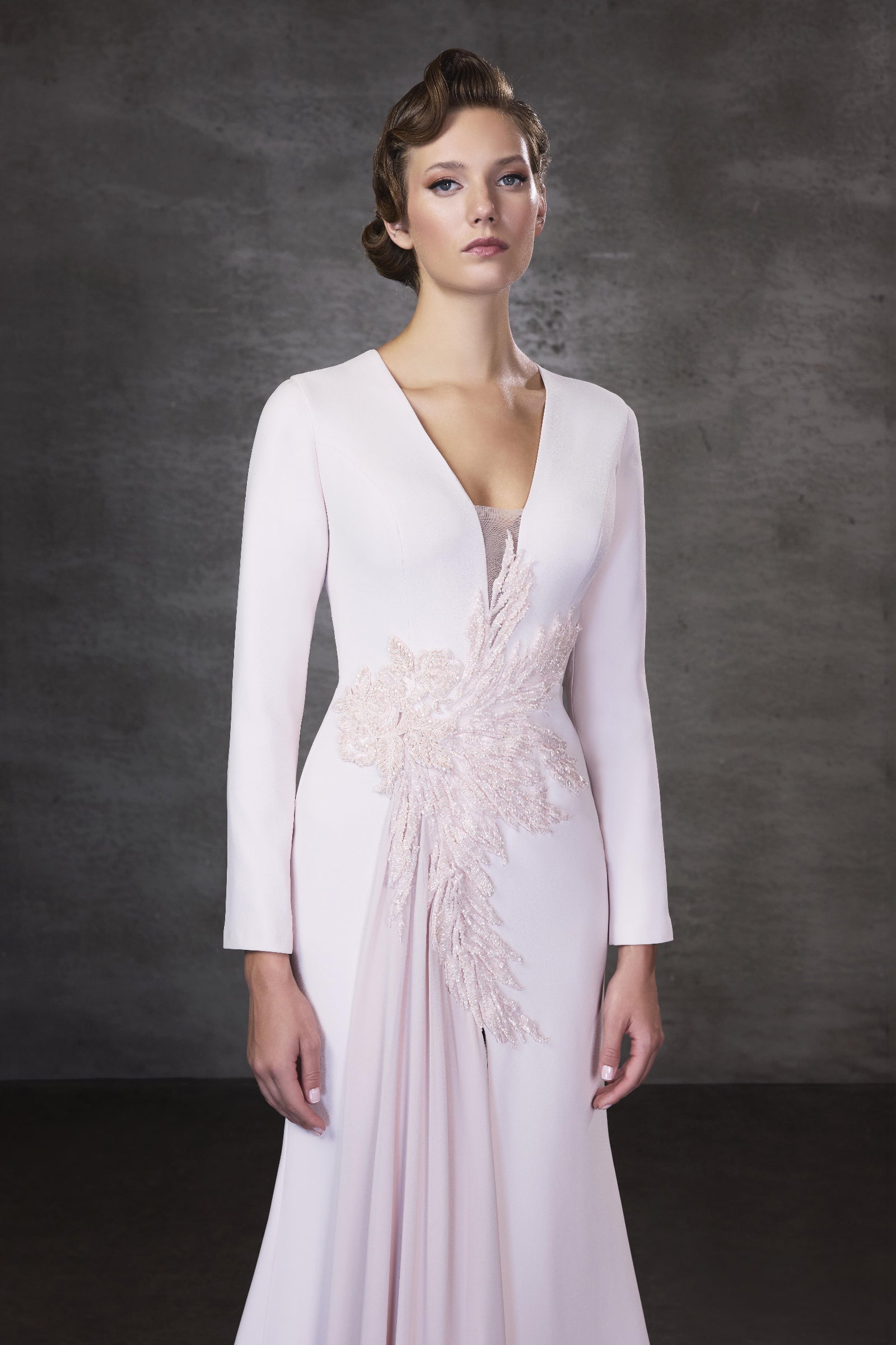Céliane Draped Maxi Dress