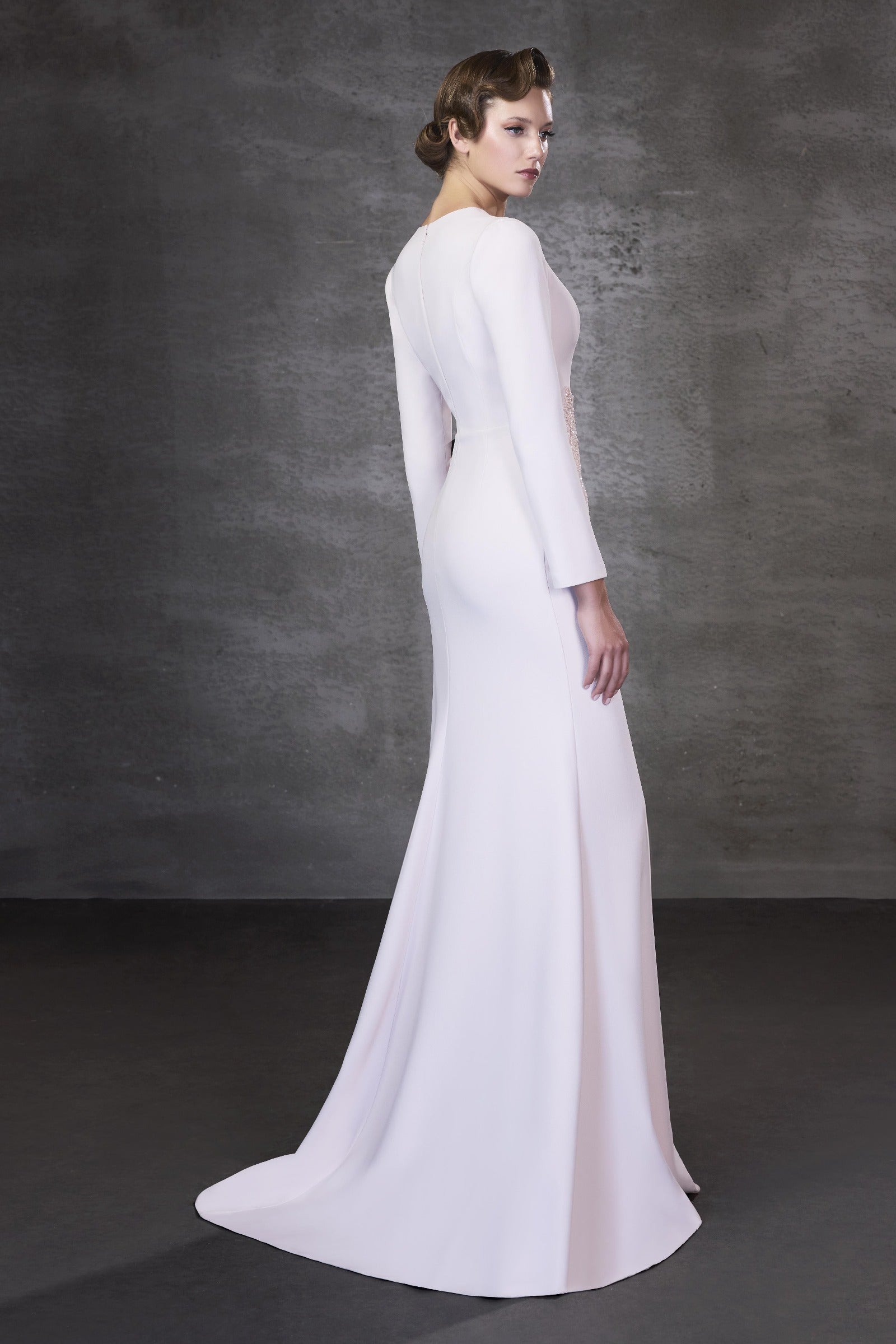 Céliane Draped Maxi Dress