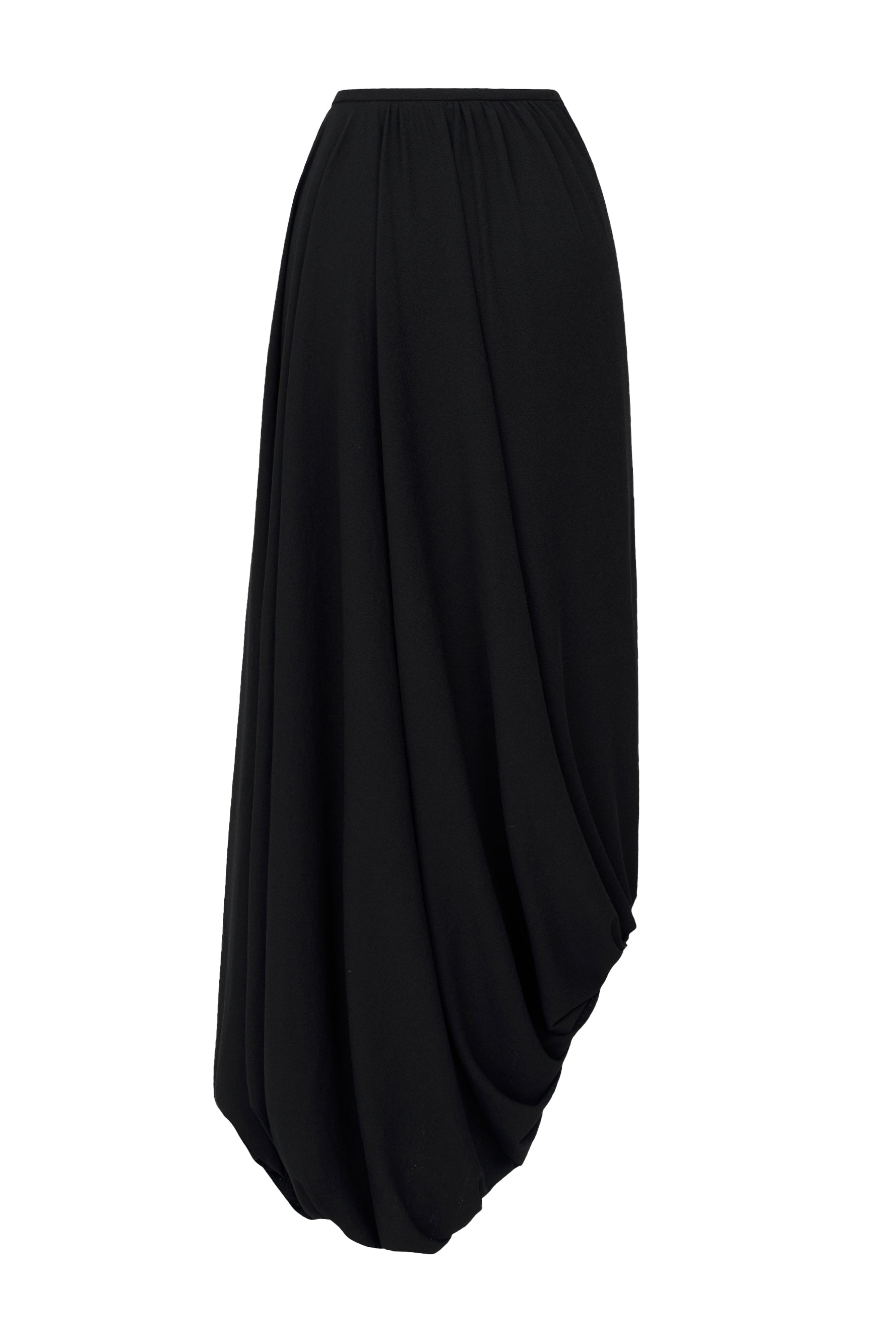 Ciel Asymmetric Draped Skirt
