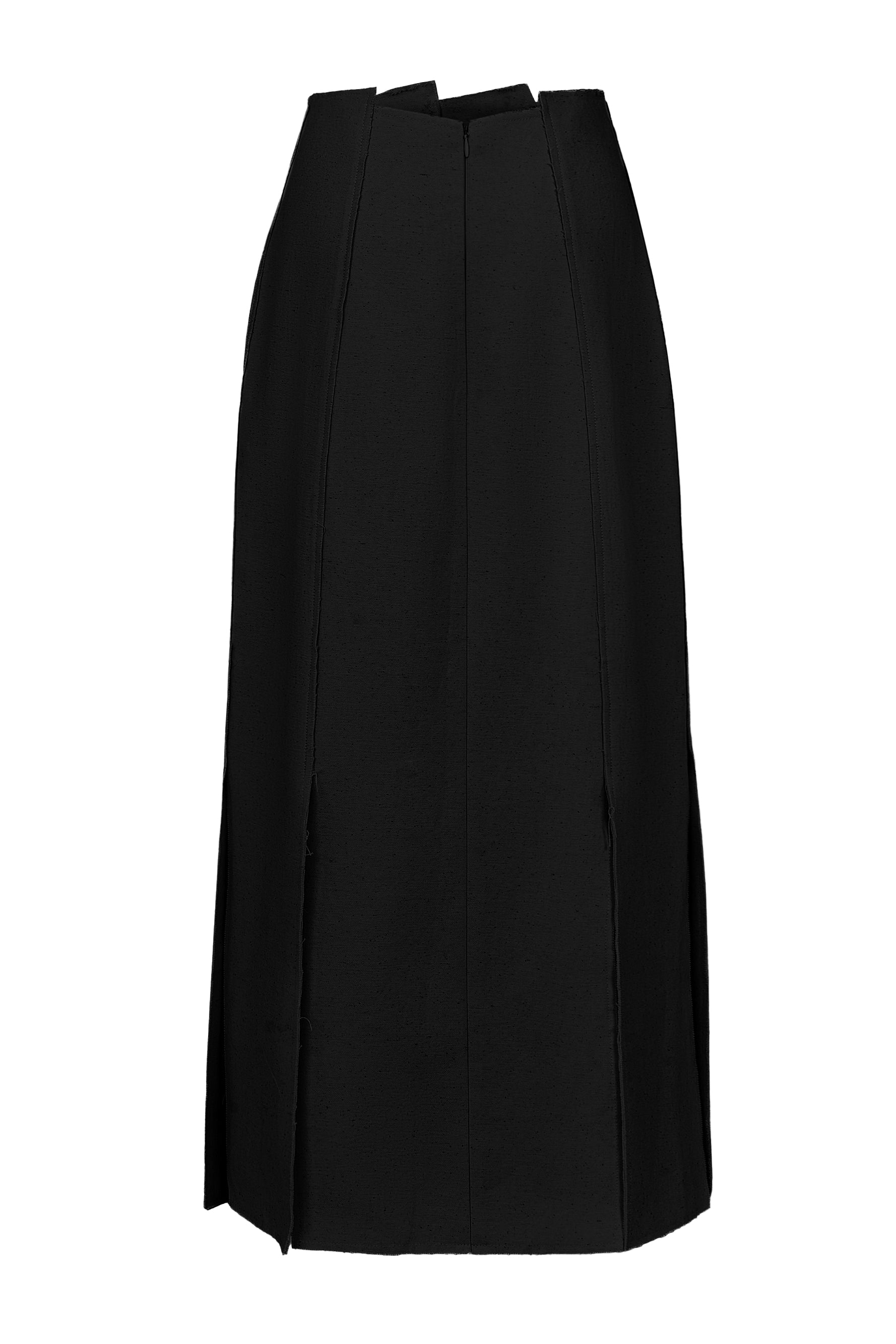 Lael Straight Polycotton Skirt