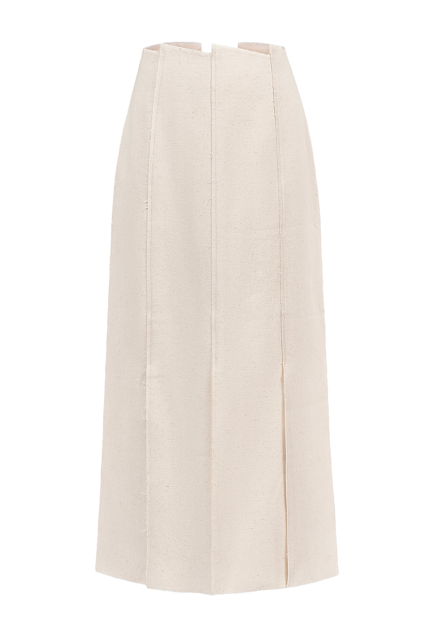 Lael Straight Polycotton Skirt
