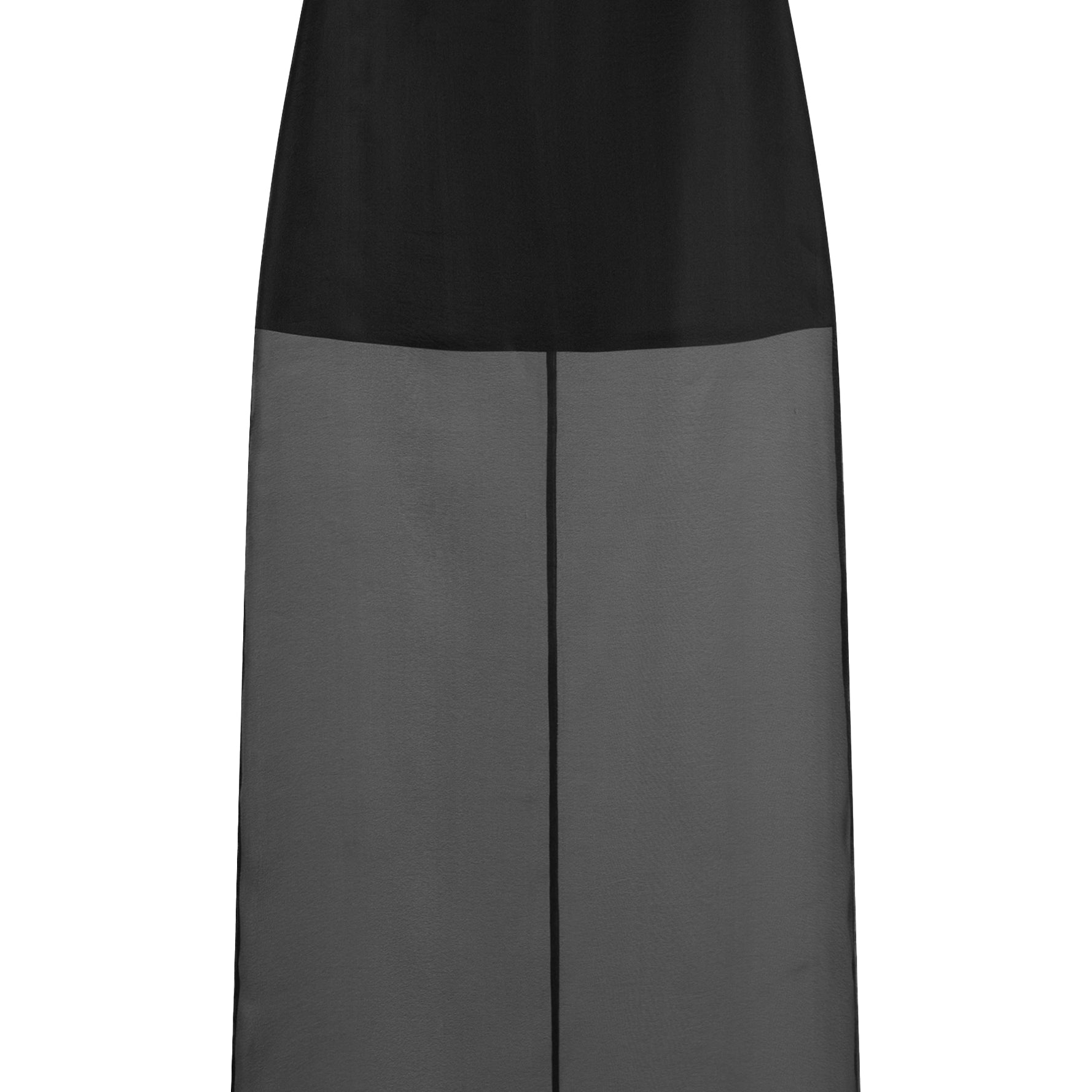 Talia Straight Organza Skirt