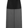 Talia Straight Organza Skirt
