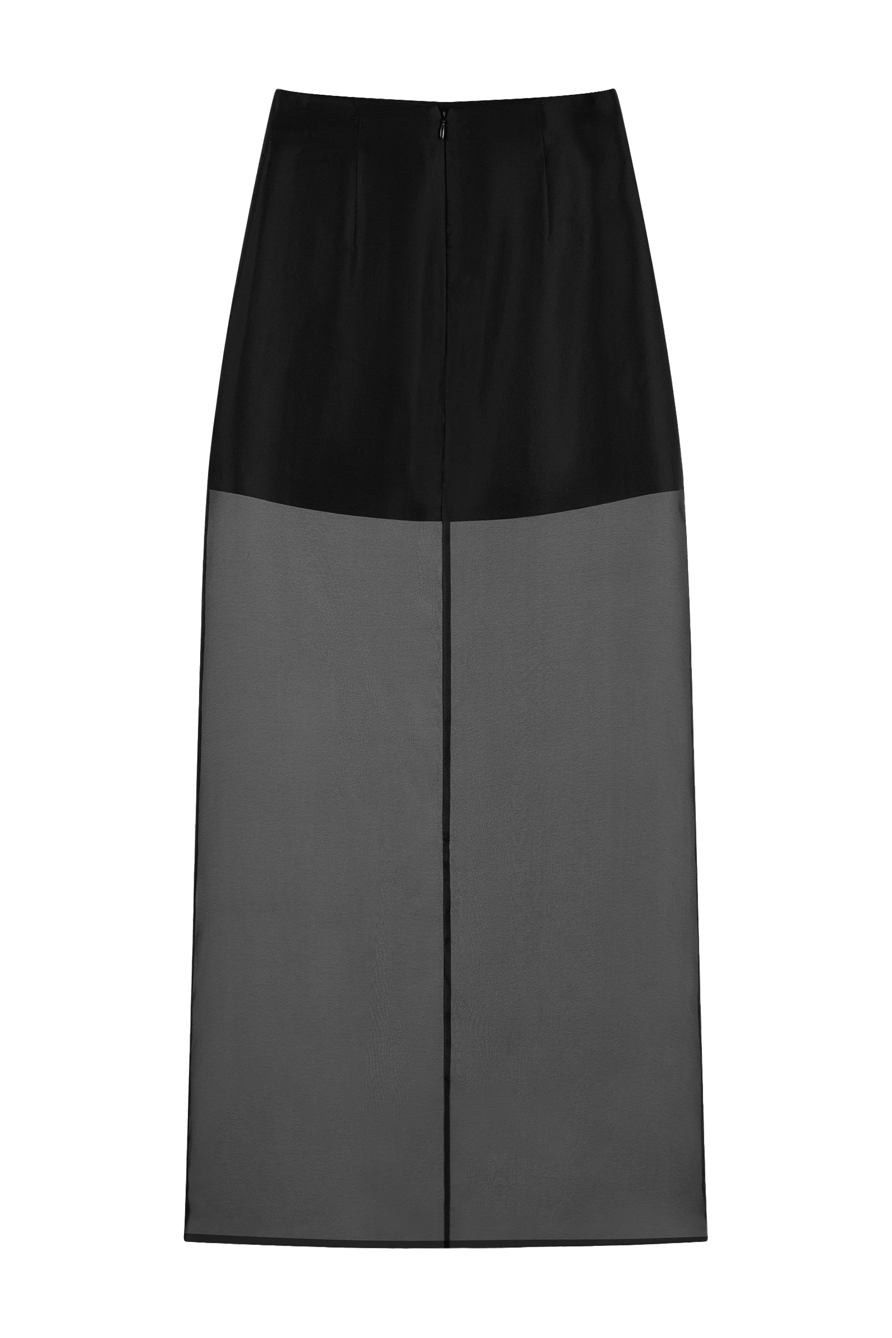 Talia Straight Organza Skirt